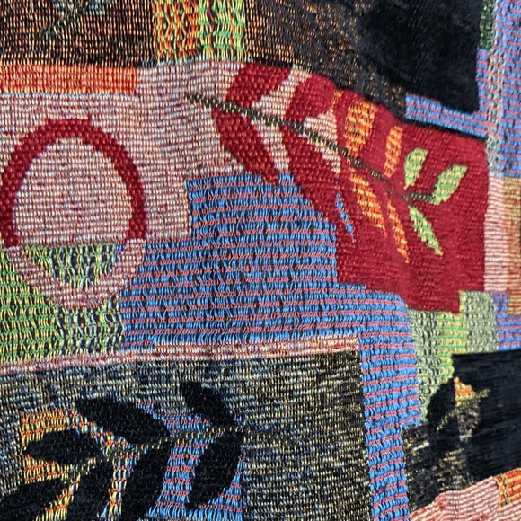 Tradition Country Collection Multicolor Tapestry Jacket Size 16 - Picture 5 of 9